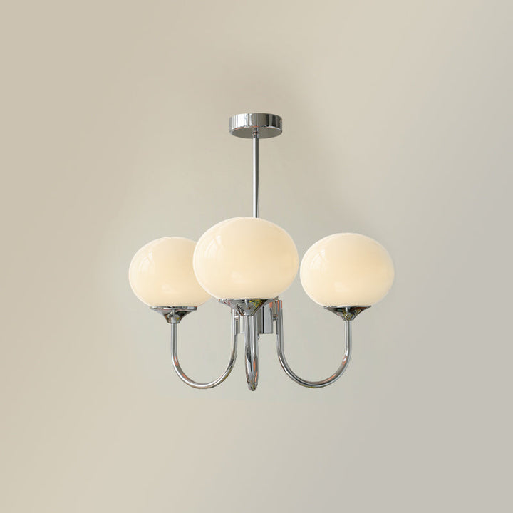 Blush Globe Chandelier
