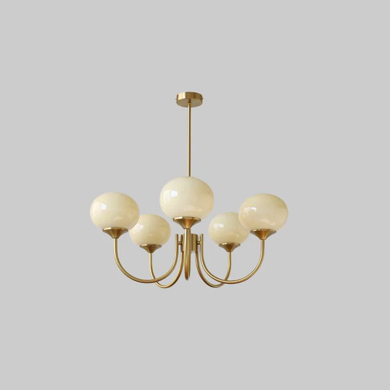 Blush Globe Chandelier