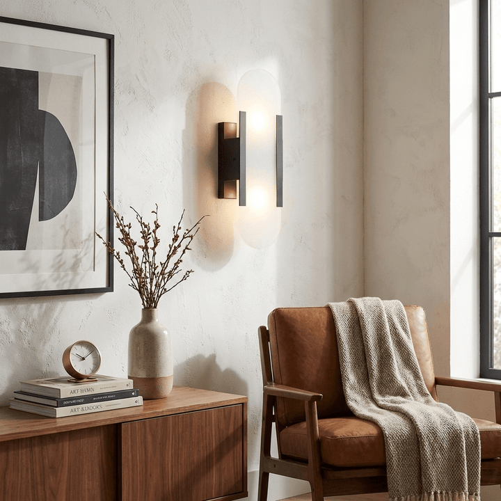 Serein Alabaster Wall Sconce