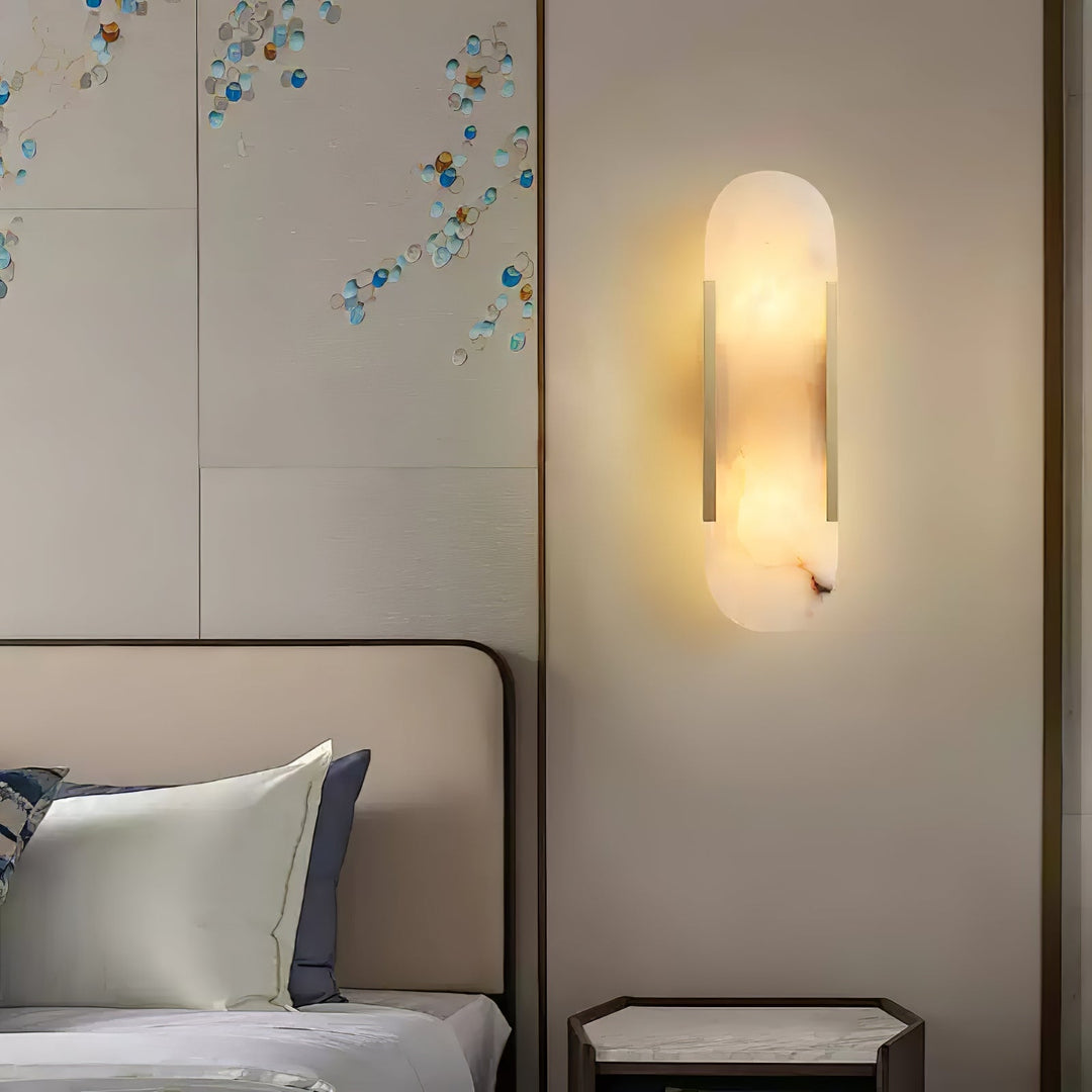 Serein Alabaster Wall Sconce