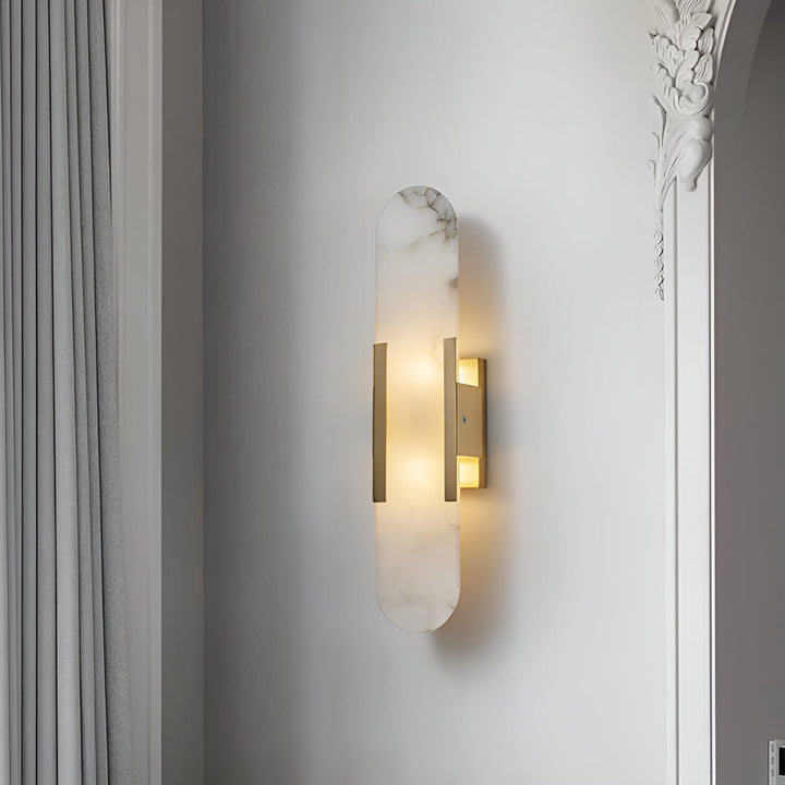 Serein Alabaster Wall Sconce