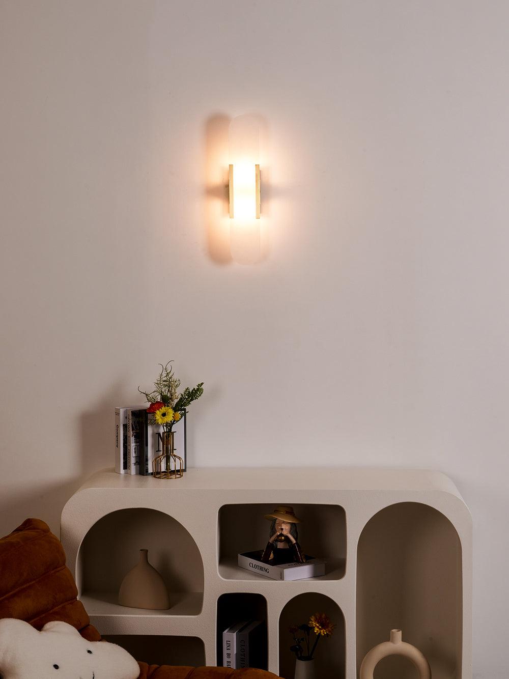 Serein Alabaster Wall Sconce