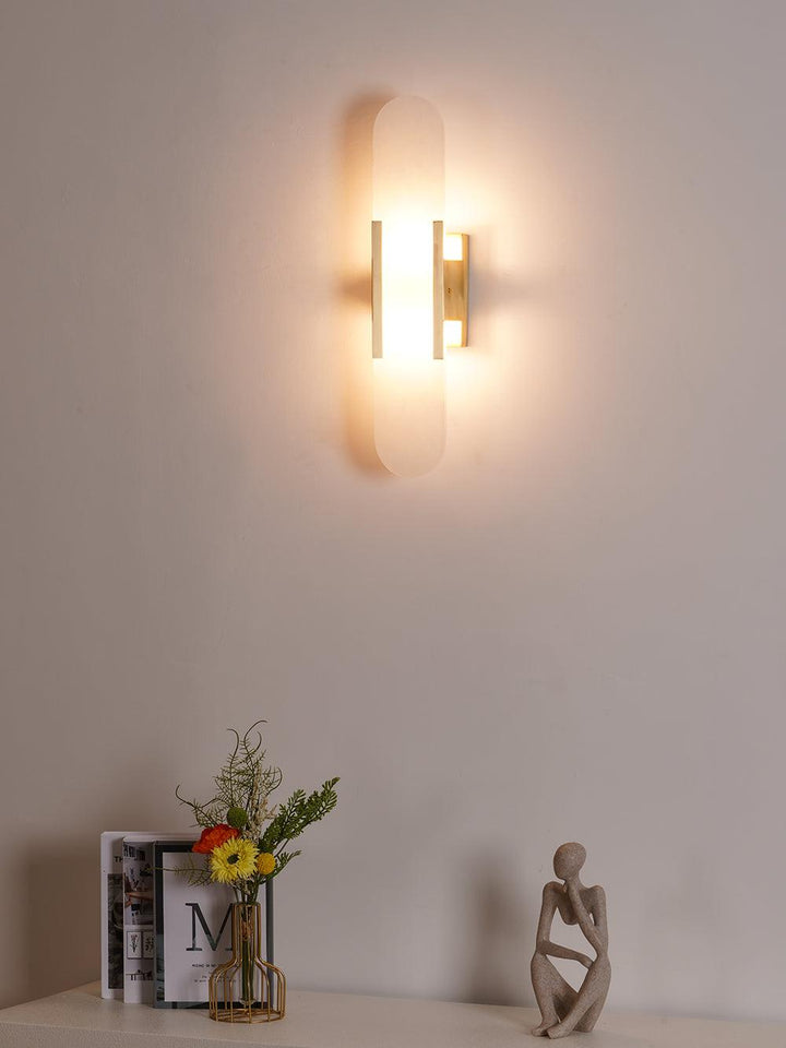 Serein Alabaster Wall Sconce