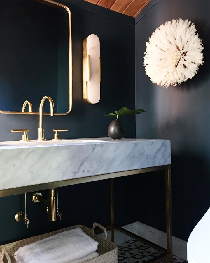 Serein Alabaster Wall Sconce