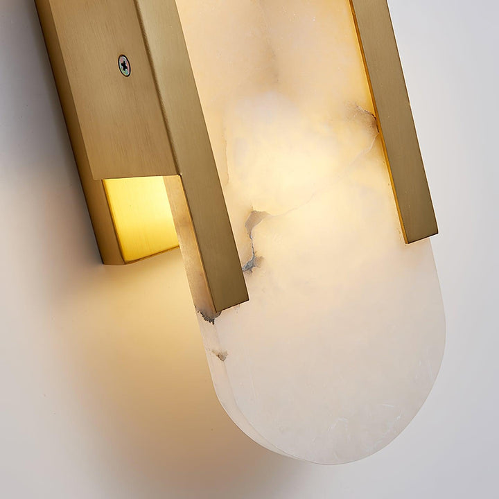 Serein Alabaster Wall Sconce