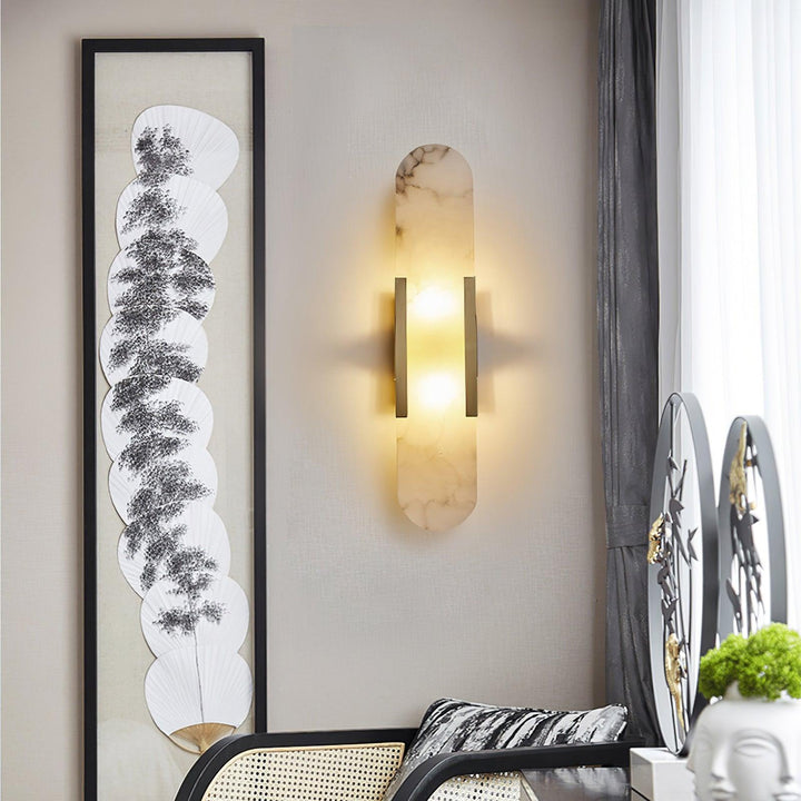 Serein Alabaster Wall Sconce