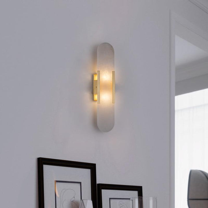Serein Alabaster Wall Sconce
