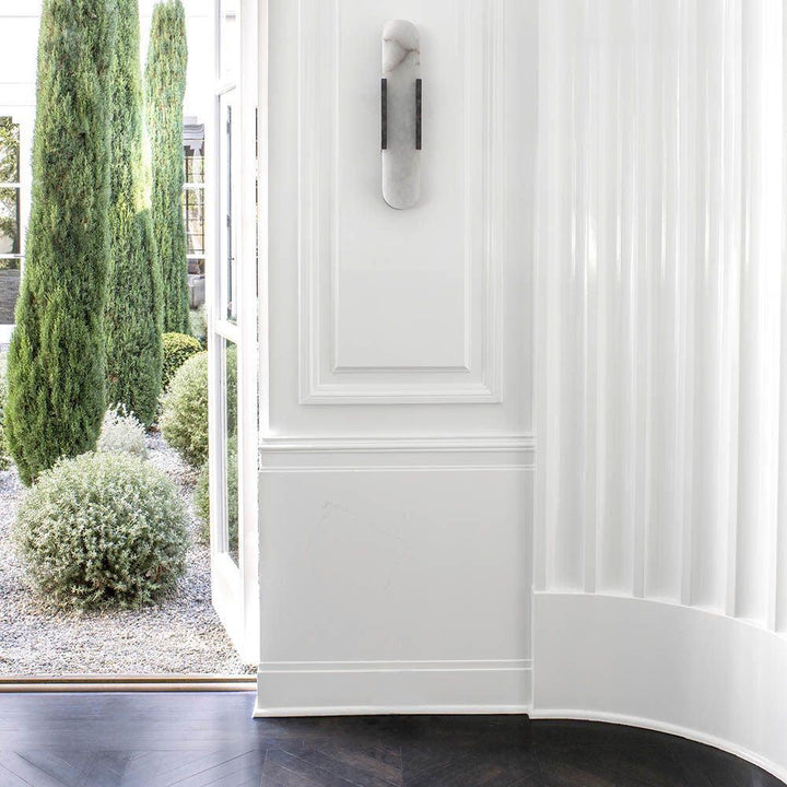 Serein Alabaster Wall Sconce