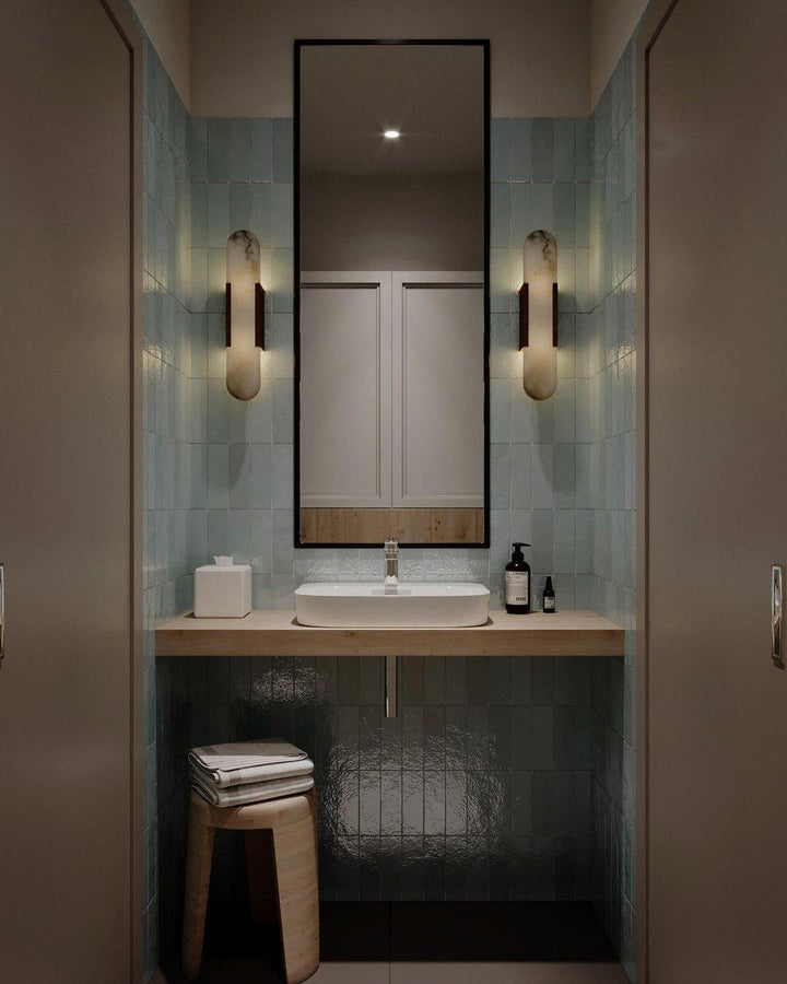 Serein Alabaster Wall Sconce