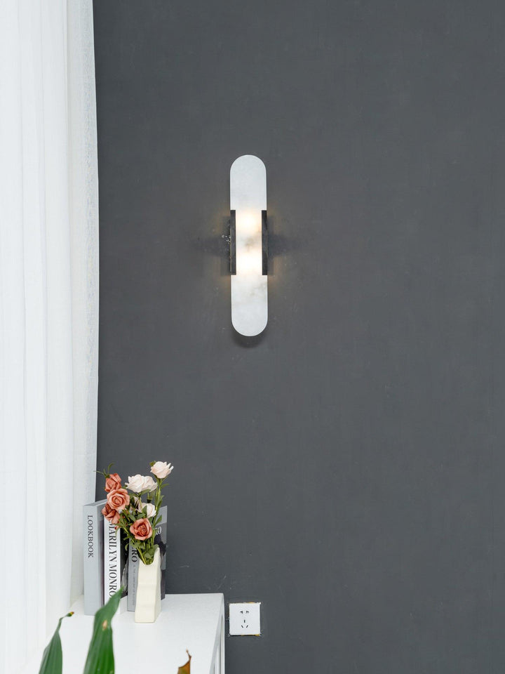 Serein Alabaster Wall Sconce