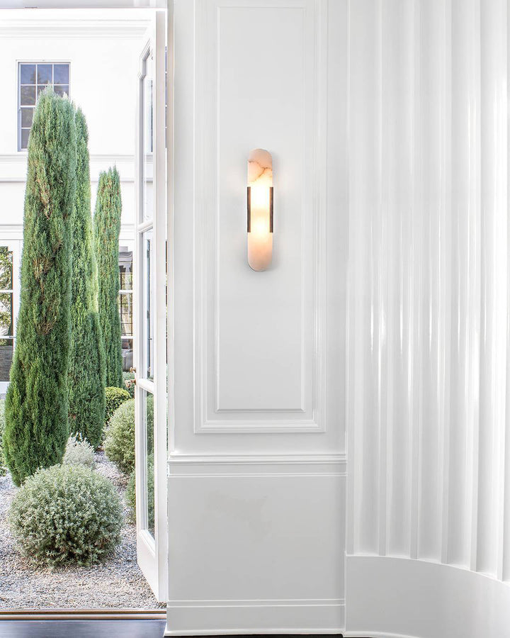 Serein Alabaster Wall Sconce