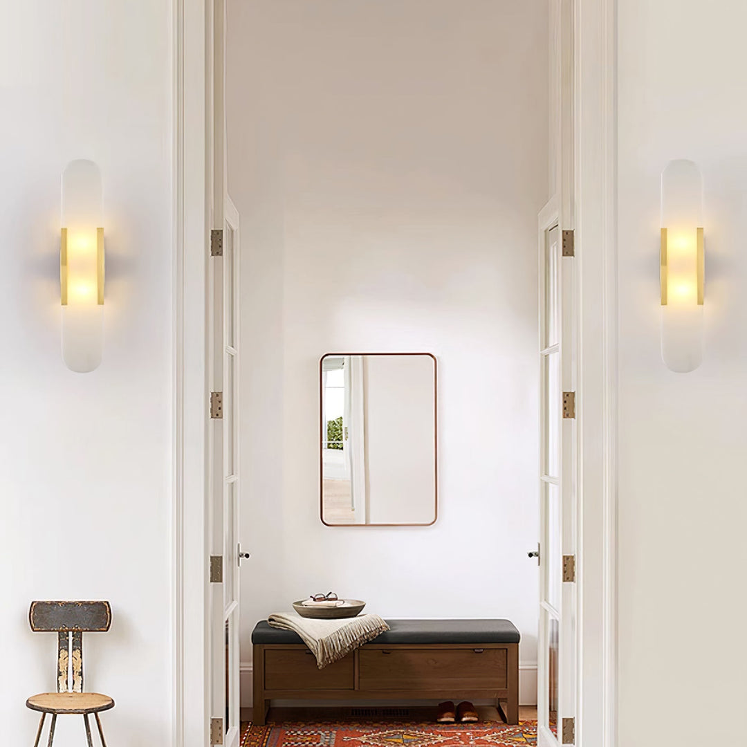 Serein Alabaster Wall Sconce