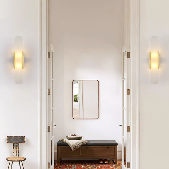 Serein Alabaster Wall Sconce