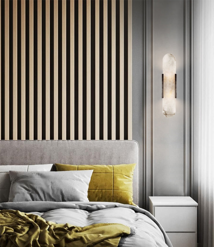 Serein Alabaster Wall Sconce