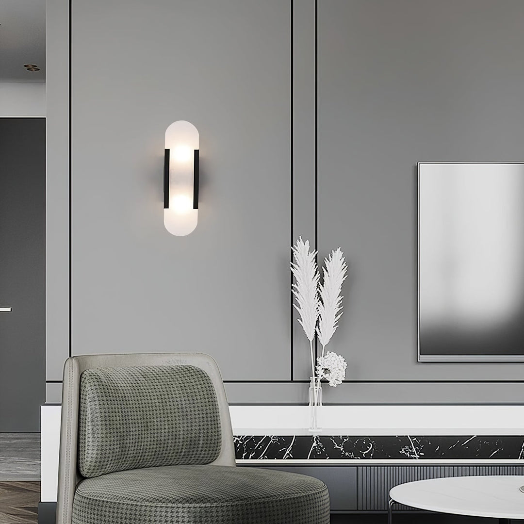 Serein Alabaster Wall Sconce