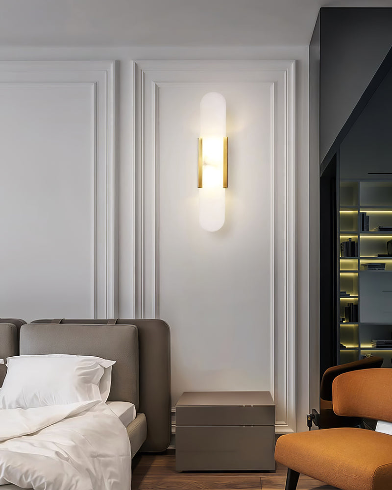 Serein Alabaster Wall Sconce