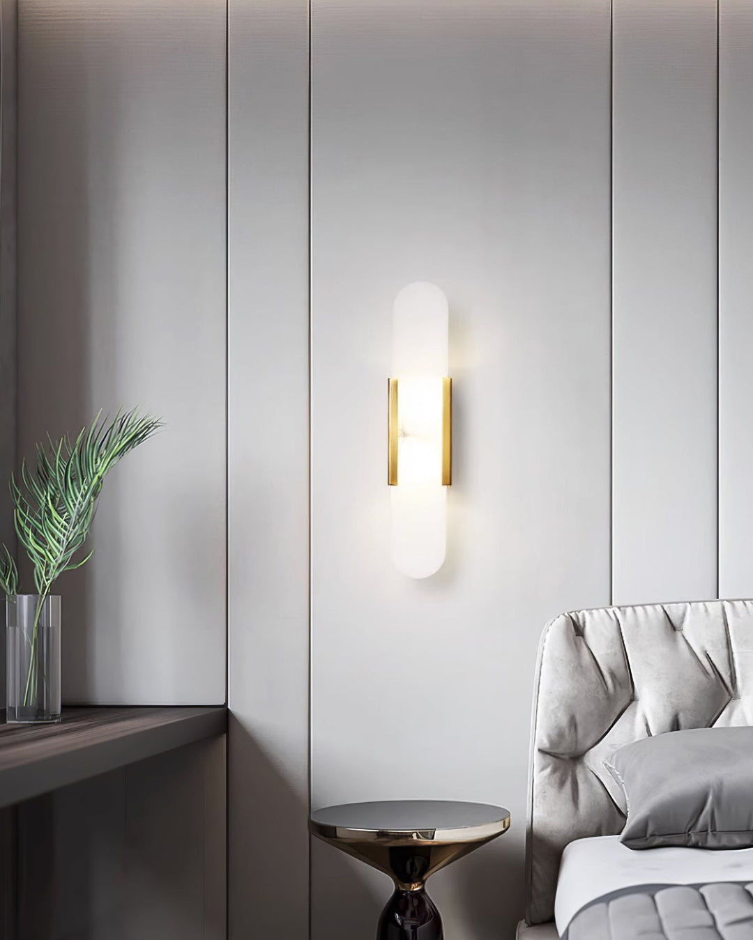 Serein Alabaster Wall Sconce