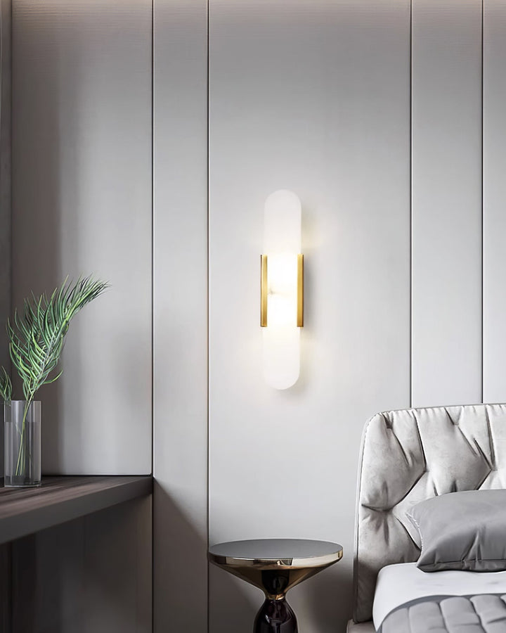 Serein Alabaster Wall Sconce