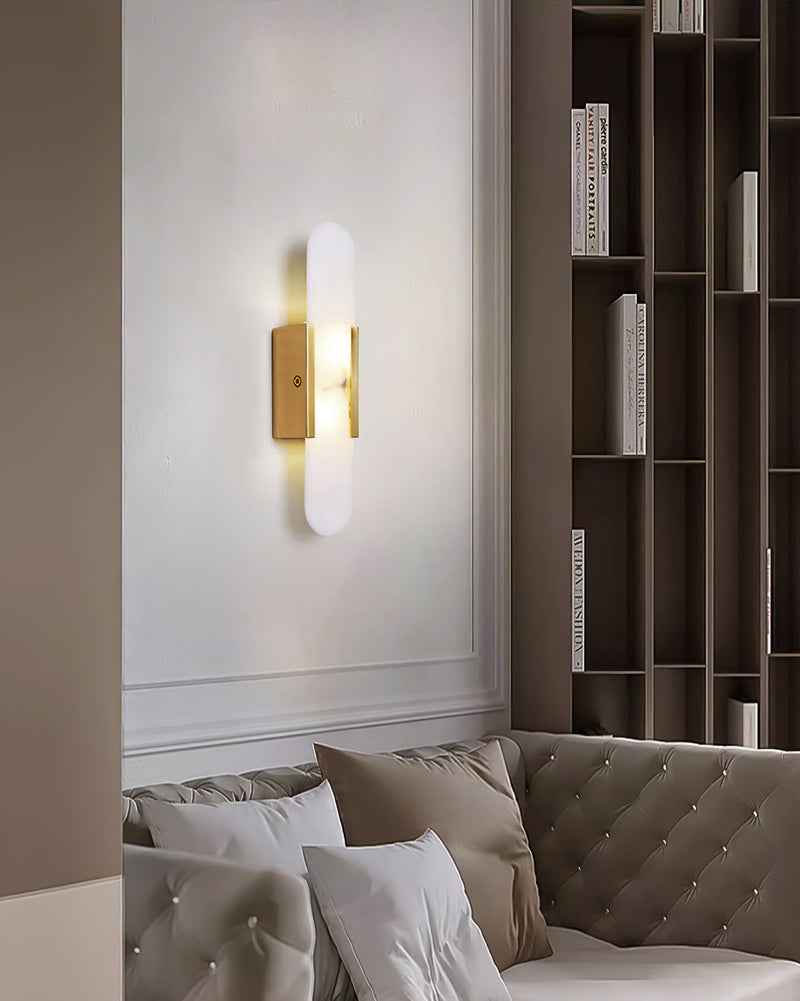 Serein Alabaster Wall Sconce