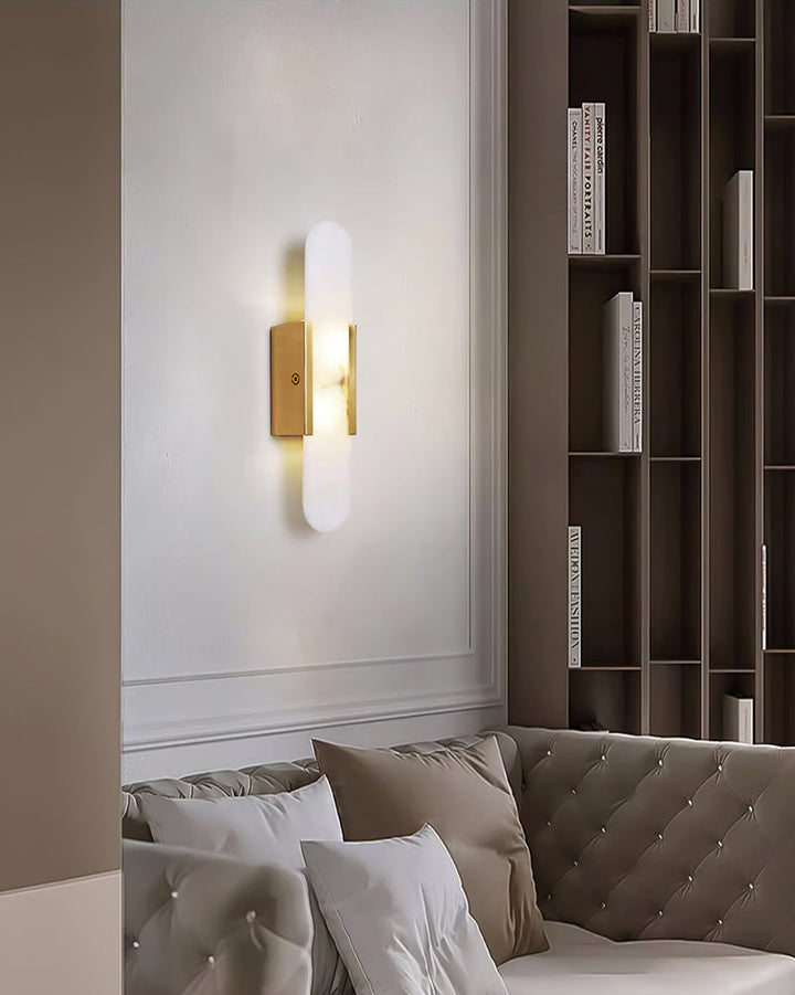 Serein Alabaster Wall Sconce