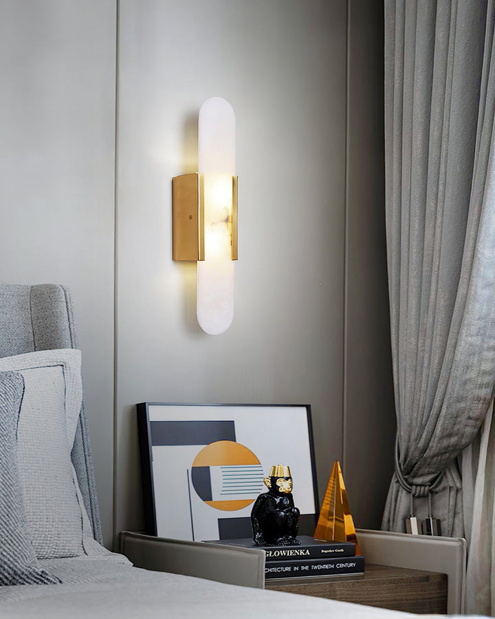Serein Alabaster Wall Sconce