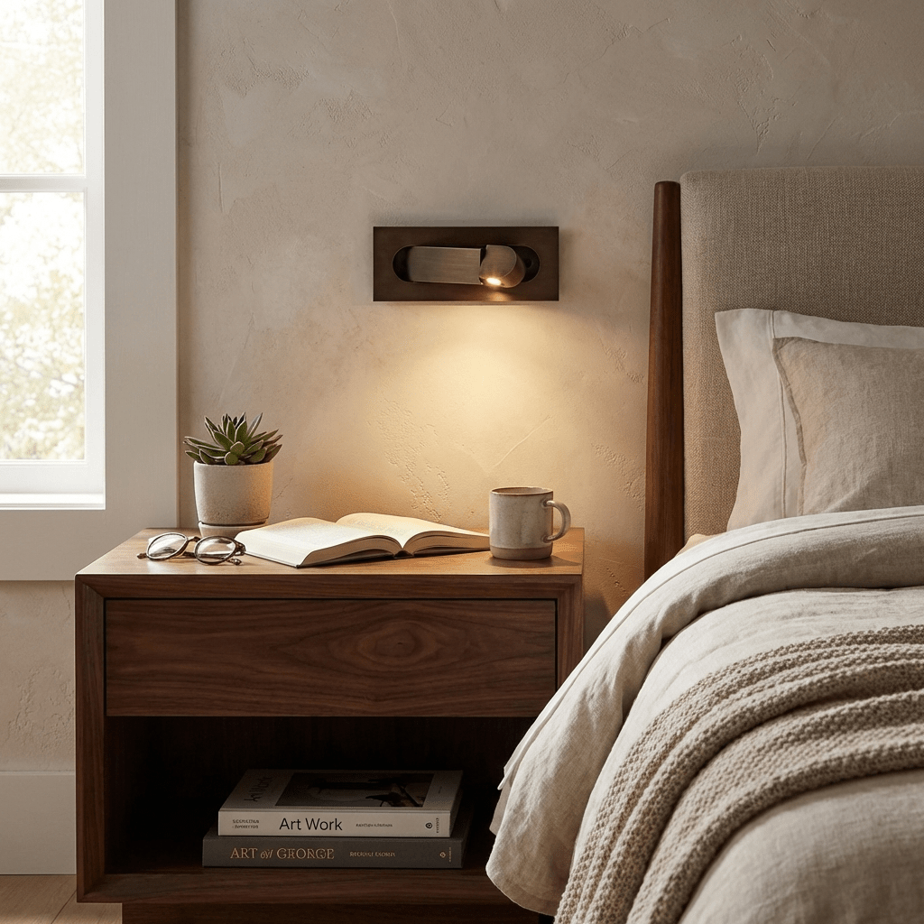 Pivot Beam Reading Sconce