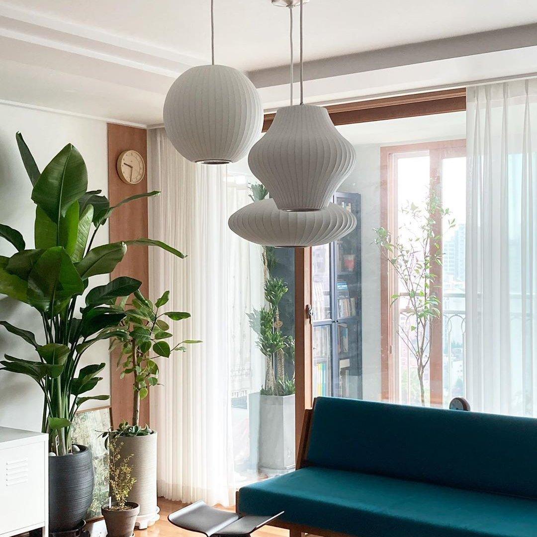 Lattice Bubble Pendant Light