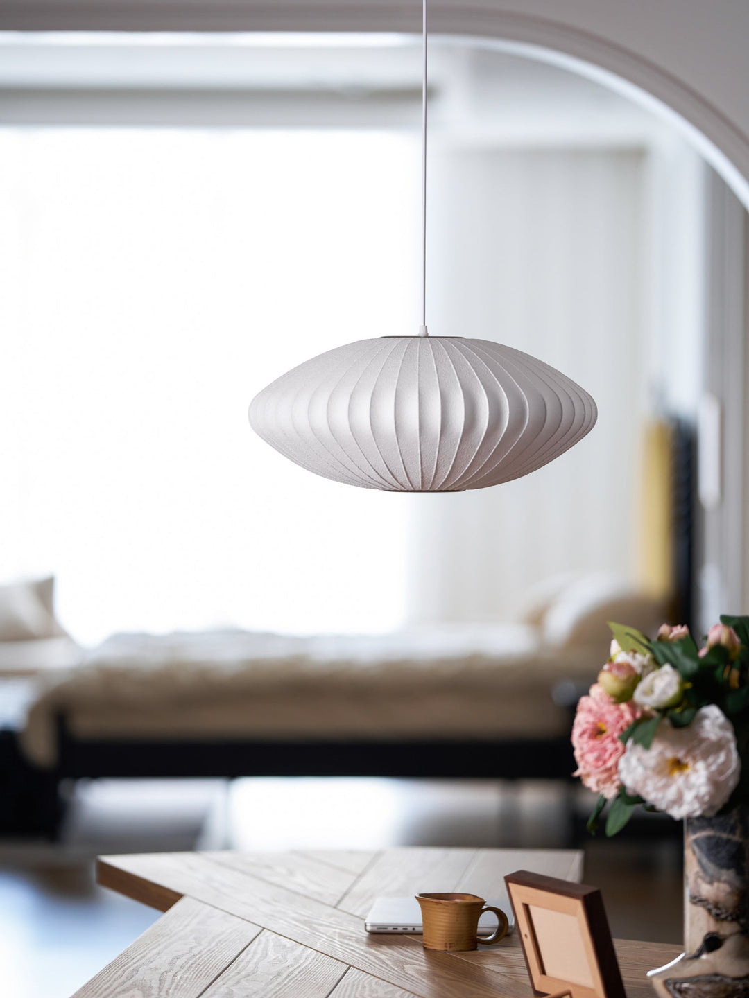 Lattice Bubble Pendant Light