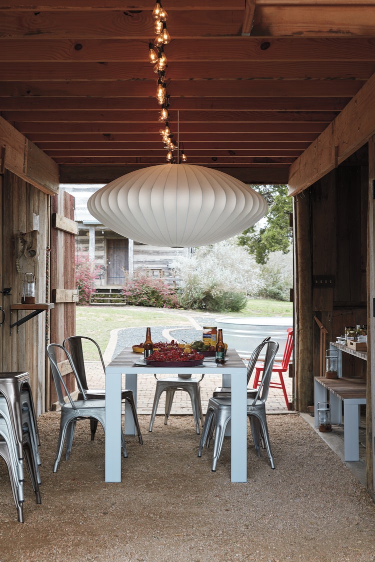 Lattice Bubble Pendant Light
