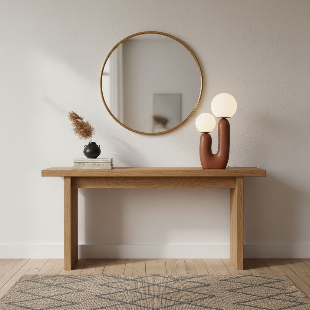 Knot Resin Table Lamp
