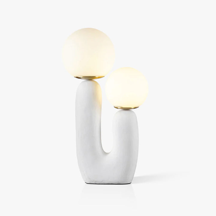 Knot Resin Table Lamp