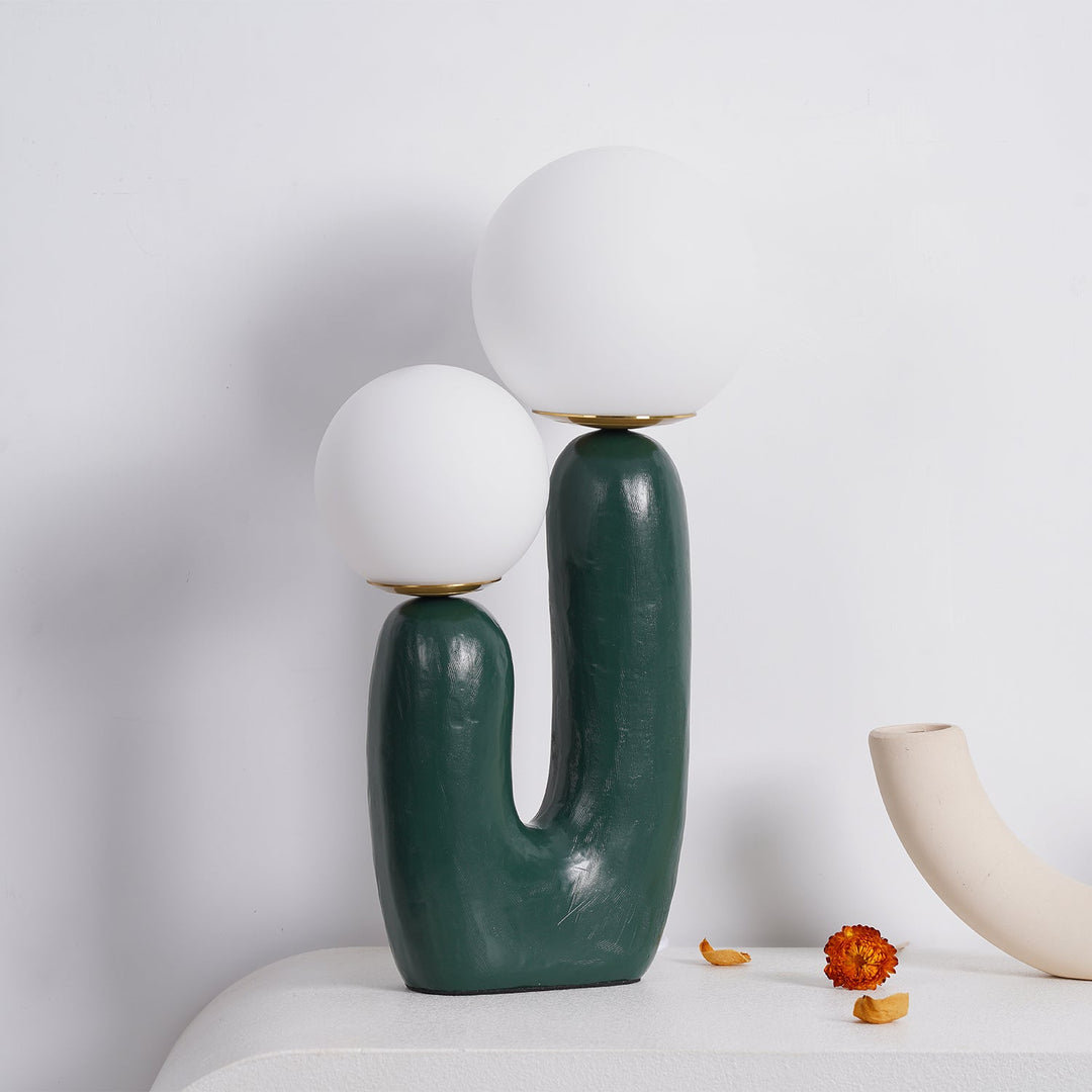 Knot Resin Table Lamp