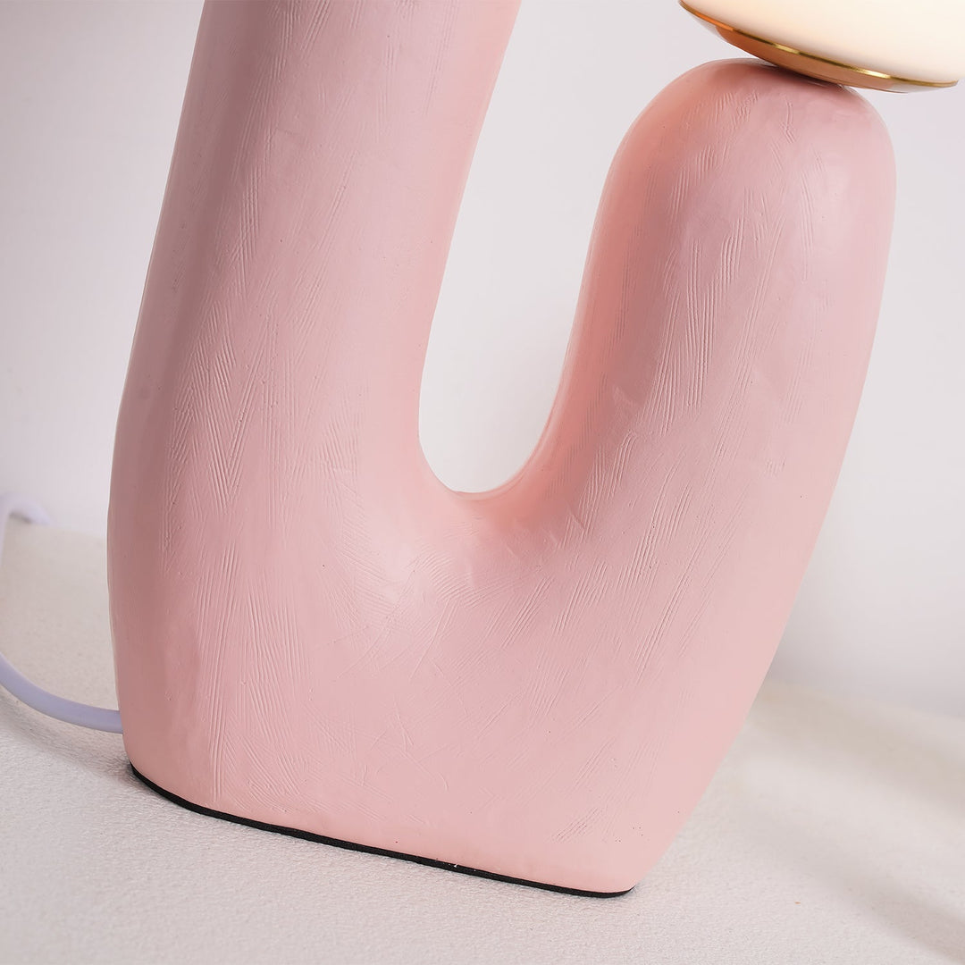 Knot Resin Table Lamp