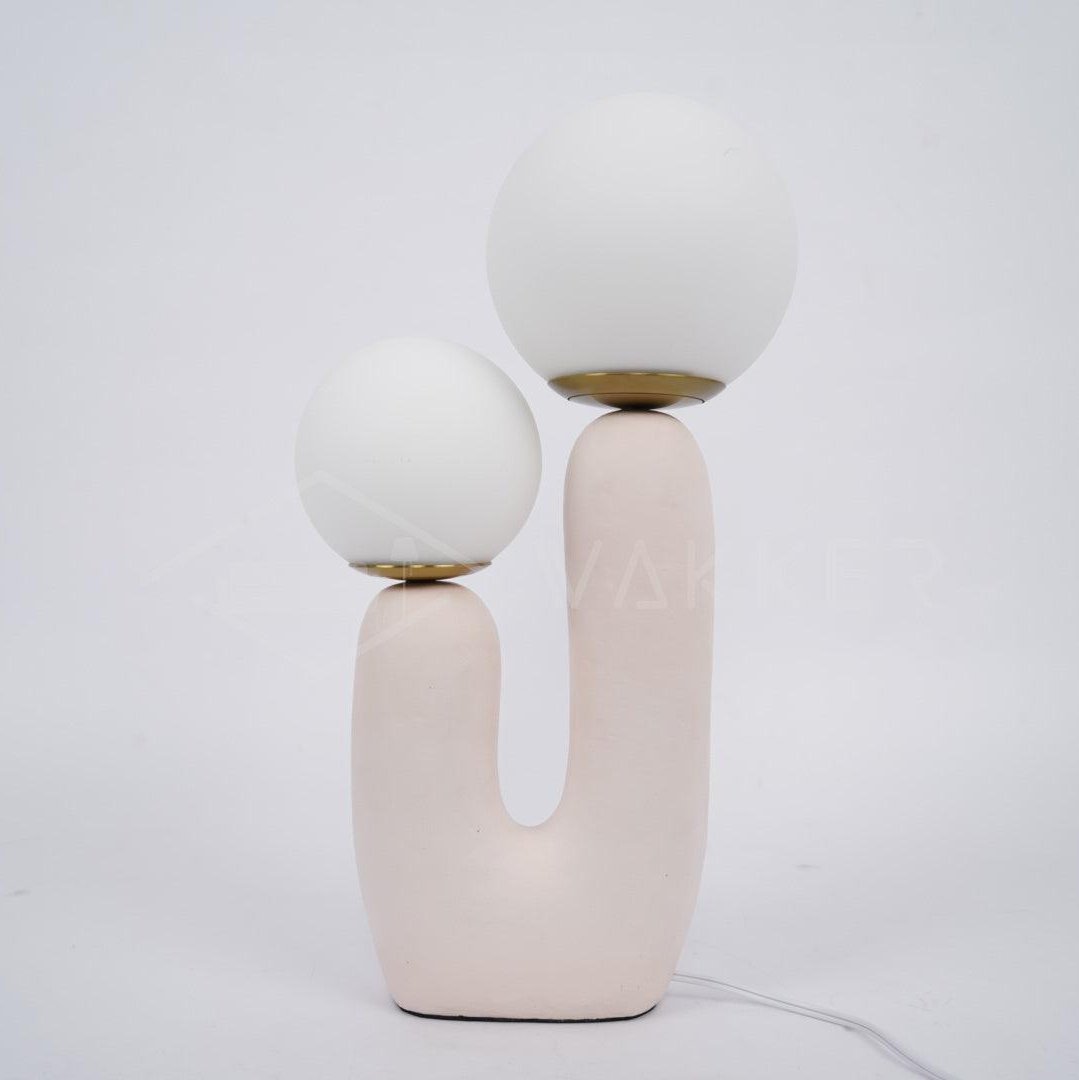 Knot Resin Table Lamp