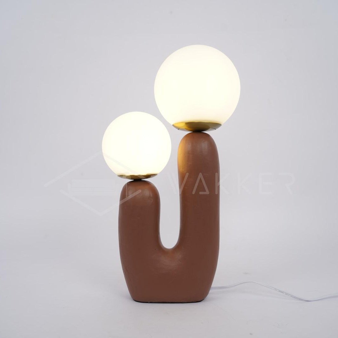 Knot Resin Table Lamp