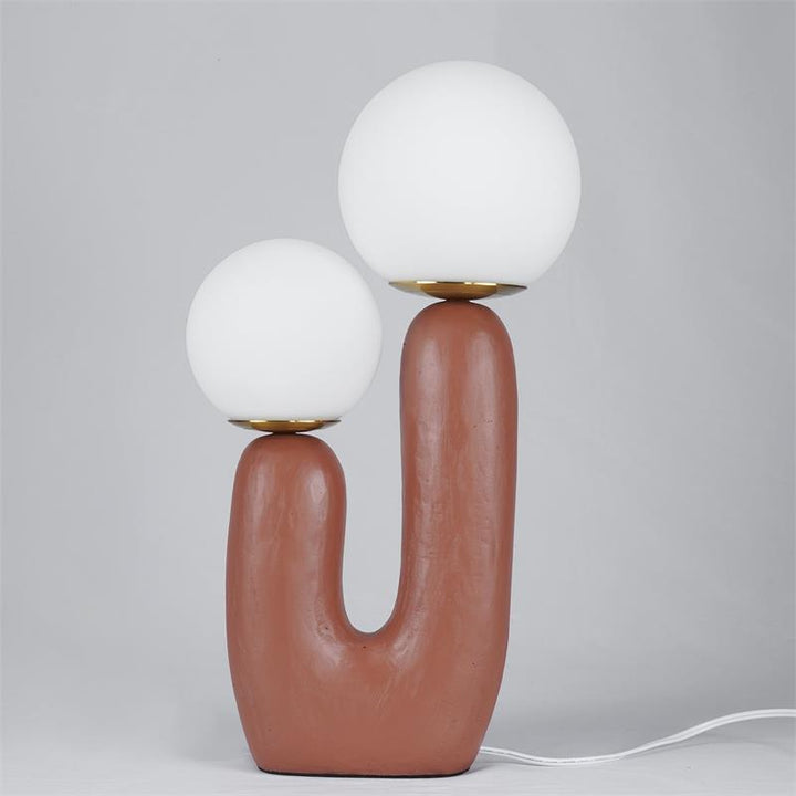 Knot Resin Table Lamp