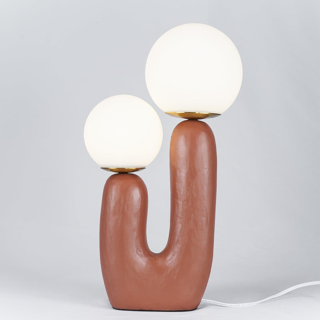 Knot Resin Table Lamp