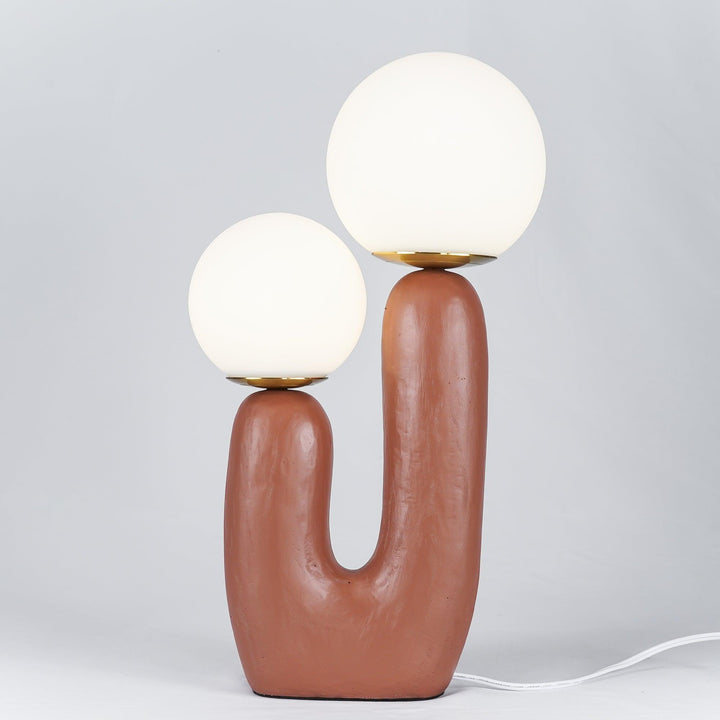 Knot Resin Table Lamp