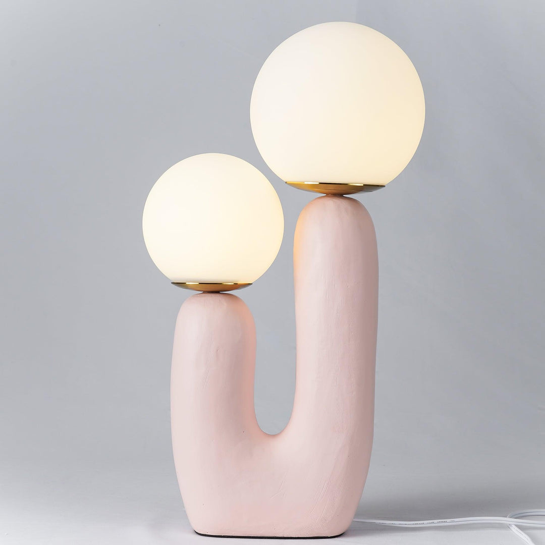 Knot Resin Table Lamp