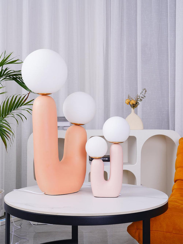 Knot Resin Table Lamp