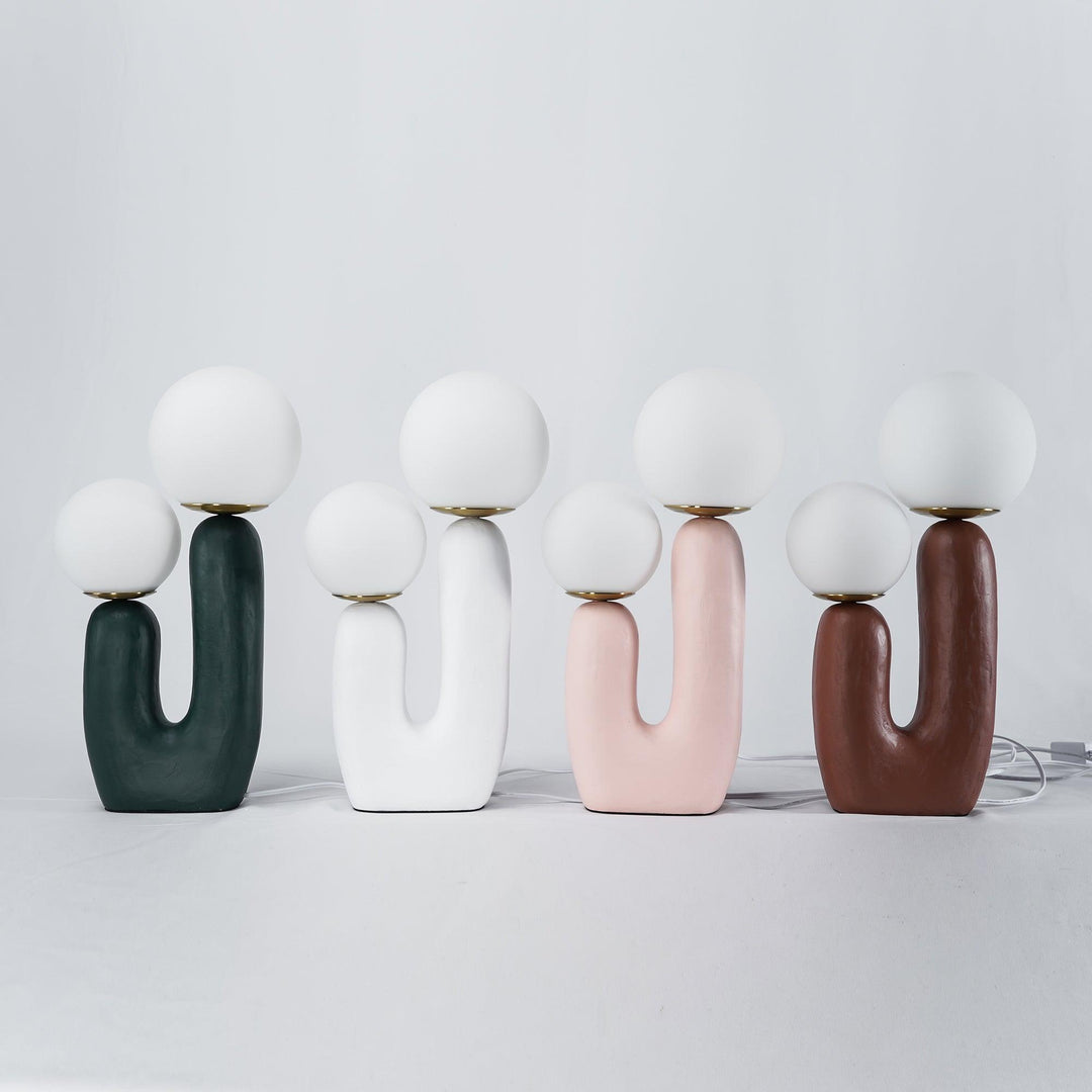 Knot Resin Table Lamp