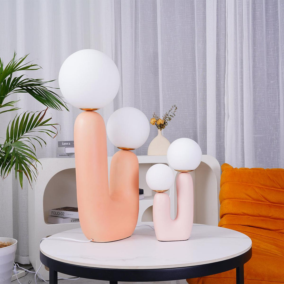 Knot Resin Table Lamp
