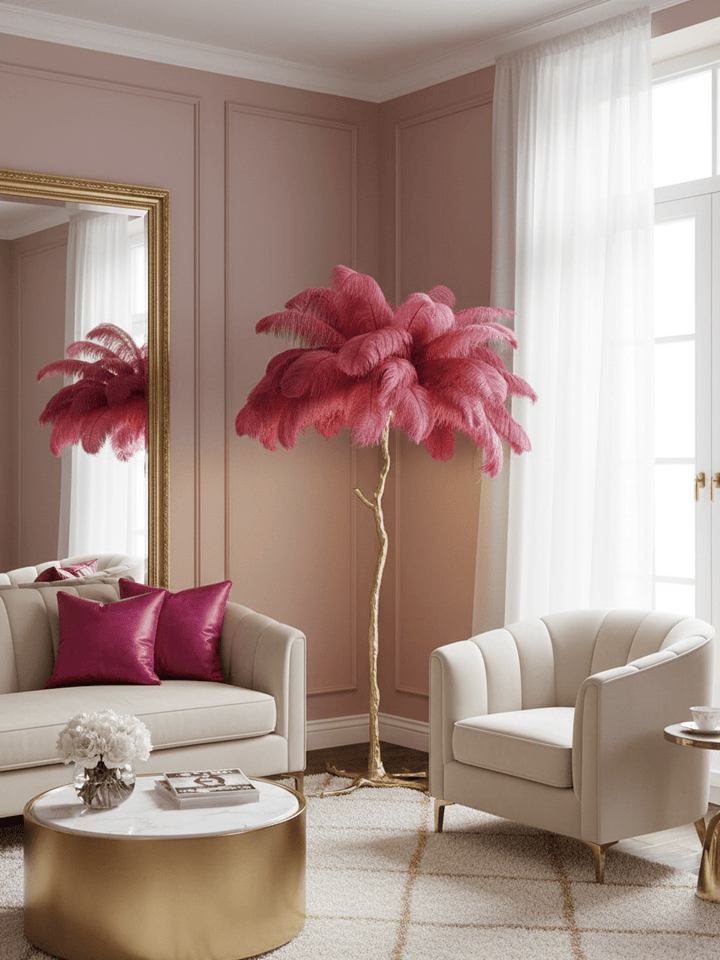 Quill Feather Floor Lamp