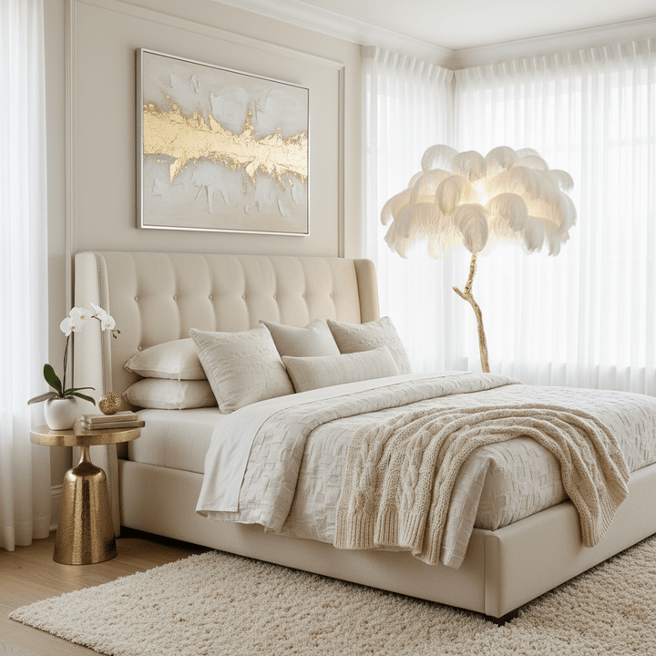 Quill Feather Floor Lamp