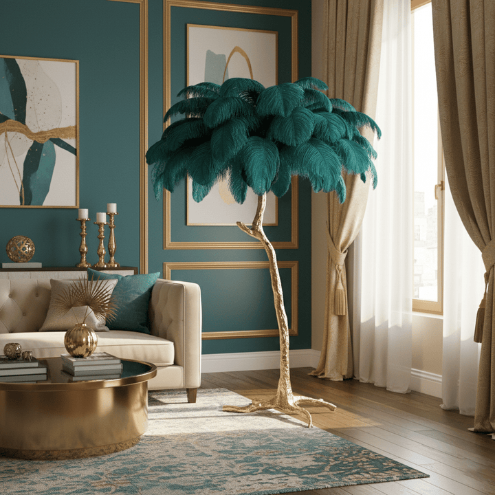 Quill Feather Floor Lamp