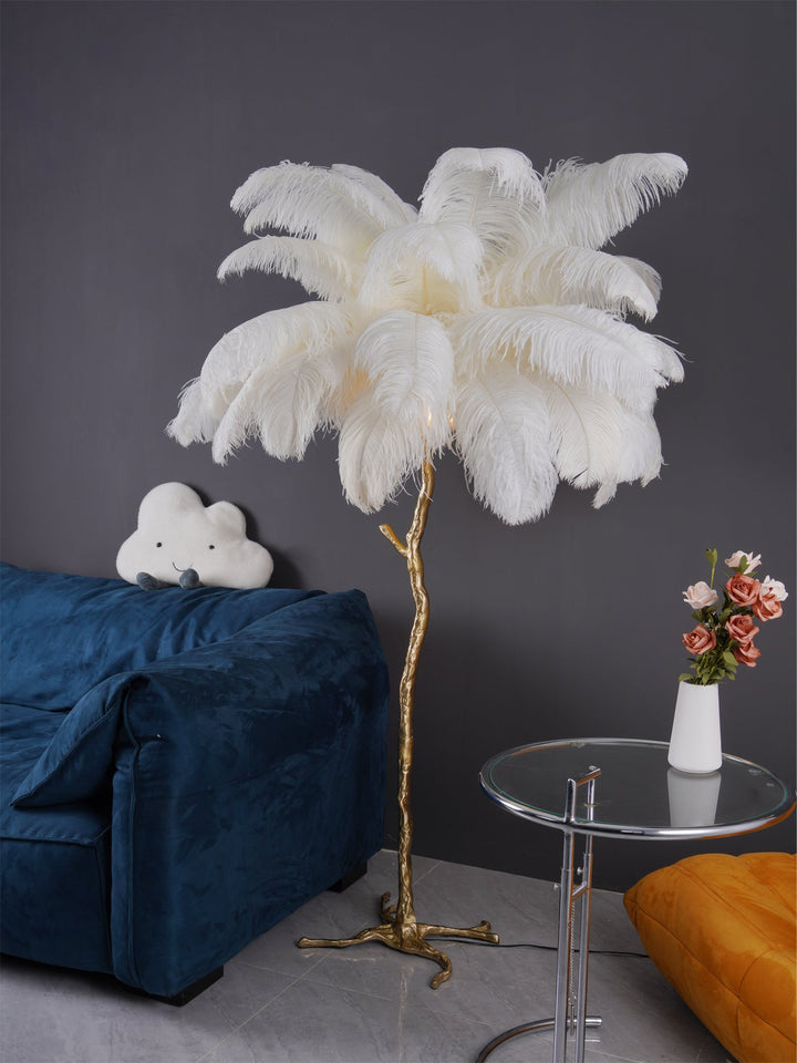 Quill Feather Floor Lamp