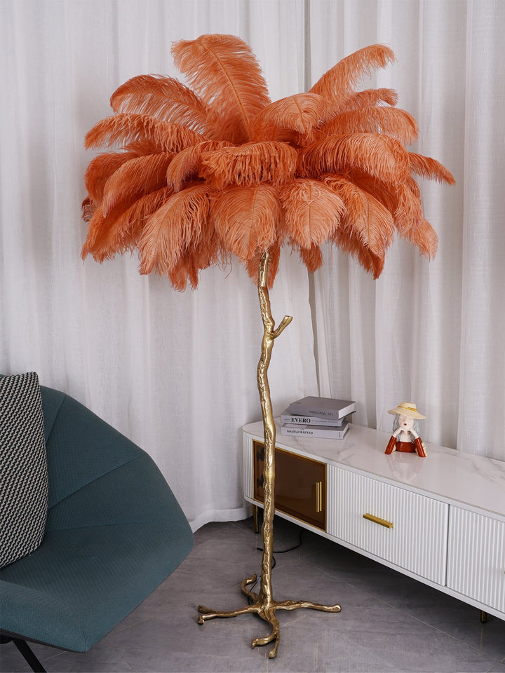 Quill Feather Floor Lamp