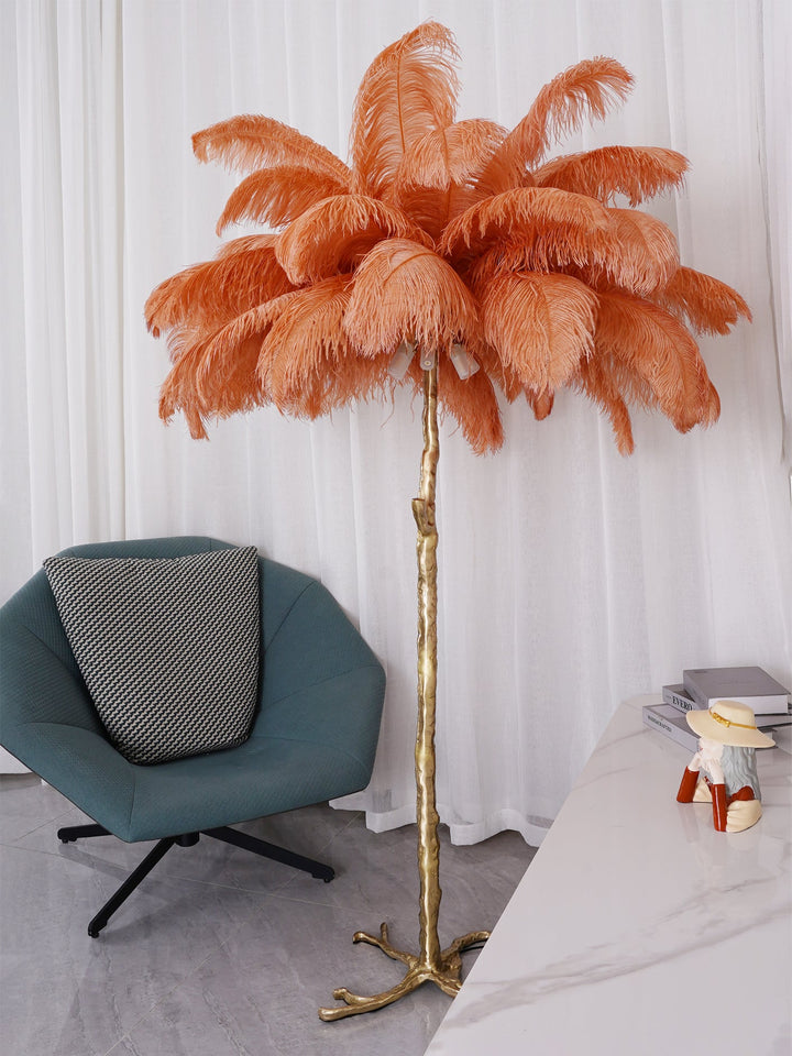 Quill Feather Floor Lamp