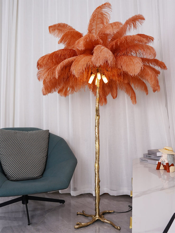 Quill Feather Floor Lamp