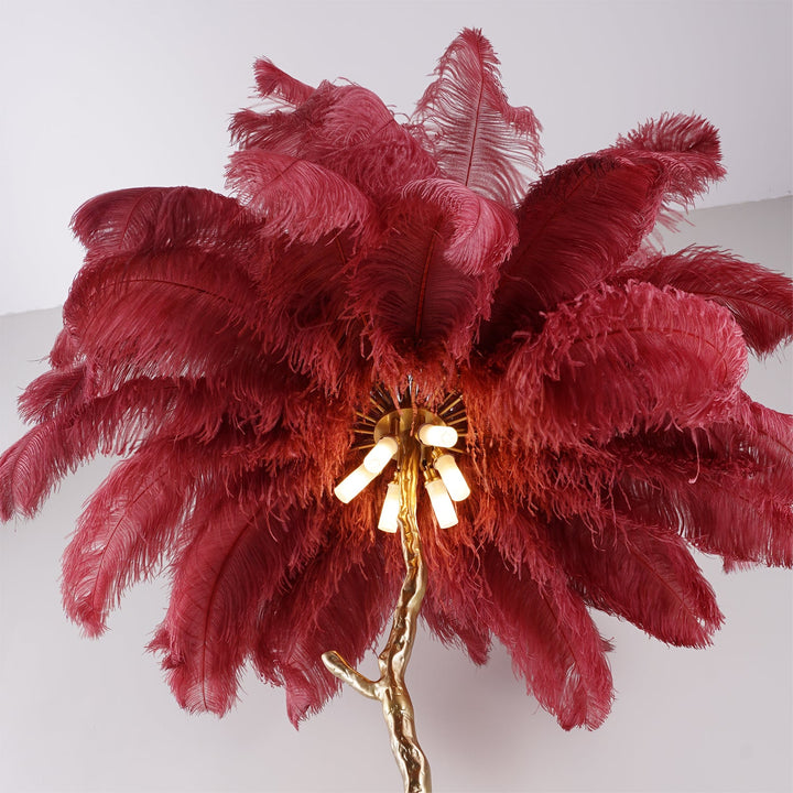 Quill Feather Floor Lamp